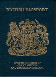 Old Blue Passport